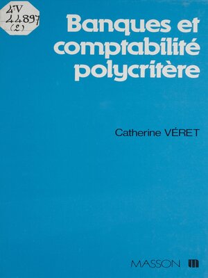 cover image of Banques et comptabilité polycritères